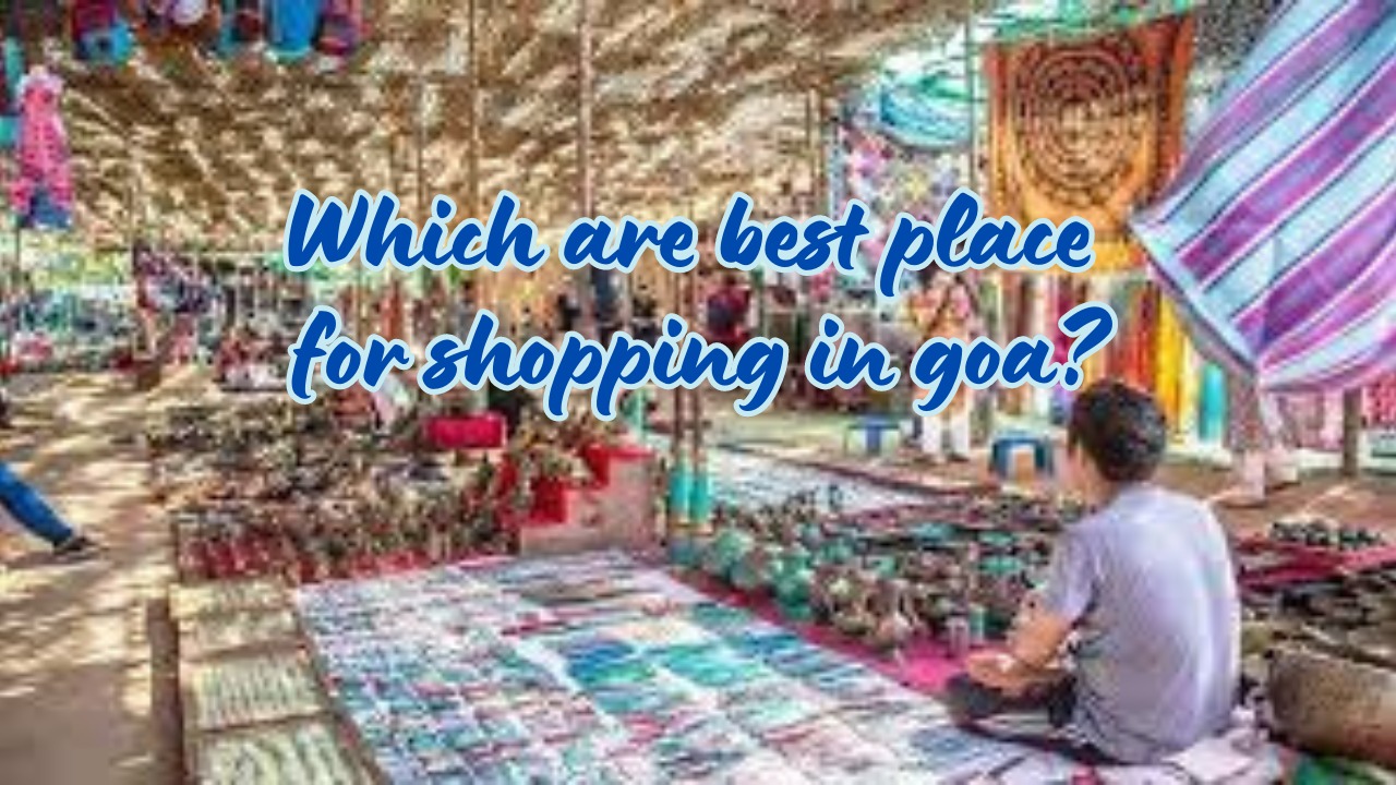 Which are best place for shopping in goa?